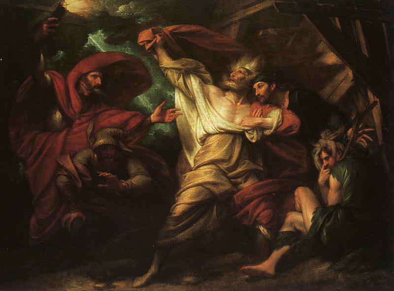 Benjamin West King Lear oil painting image